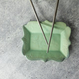 Handmade Ceramic Ring or Soap Dish – Pottery Trinket Tray