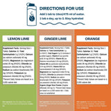 Electrolyte Hydration Tablets in 3 Natural Flavors + Display