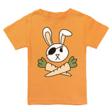 Bunny Pirate Carrot Organic Cotton Easter Baby Toddler Shirt