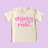 Chicks Rule Toddler and Shirt
