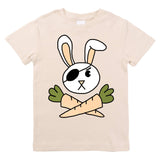 Bunny Pirate Carrot Organic Cotton Easter Baby Toddler Shirt