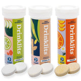 Electrolyte Hydration Tablets in 3 Natural Flavors + Display