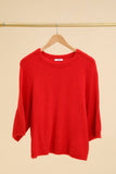 3/4 SLEEVE RAGLAN ALPACA SWEATER nais Paris