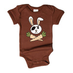 Bunny Pirate Carrot Organic Cotton Easter Baby Toddler Shirt