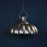 Farrah Scalloped Pendant Lamp - Antique Nickel