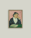 Portrait of Madame Framed Antique Art