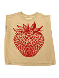 Strawberry Maisie Heavyweight Muscle Tee WOMENS