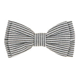 Pet Bow Ties - Grey Stripe