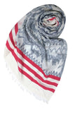 Crestone Peak Woven Jacquard Sarong Wrap Scarf