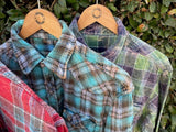Flannel shirt - mineral wash