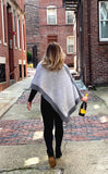 ROMA PONCHO - CASHMERE BLEND