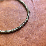 JACK COLLECTION: Heishi Bead Bracelet: Large - 8.5"