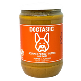 Dogtastic Gourmet Peanut Butter for Dogs - Pumpkin  Flavo