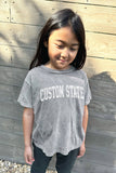 Napa kids tee vintage green