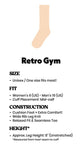 Alice Retro Gym Crew Socks