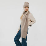 Cassidy Cashmere Wrap and Beanie Duo