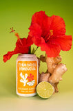 *HIBISCUS GINGER* Kombucha - 24-Can Case