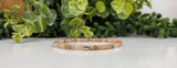 Sunstone Stretchable Bracelet 4MM Beads - 7.5 Inches Long