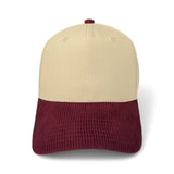 Two Tone Corduroy Hat - Customizable