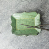 Handmade Ceramic Ring or Soap Dish – Pottery Trinket Tray