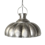 Farrah Scalloped Pendant Lamp - Antique Nickel