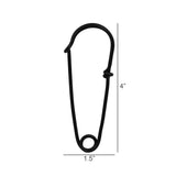 Safety Pin, Black