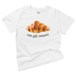 Mon Petit Croissant Organic Cotton French Toddler Shirt