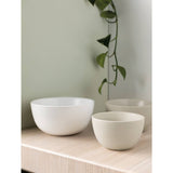 Matte White Prep Bowl Set of 3