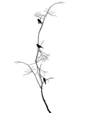 Birds On Branch Maisie Heavyweight Muscle Tee