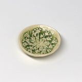 Pottery Dish Bowl - Queen Anne's Lace