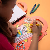 SUPER COLORING & STICKER BOOK - YUMMY