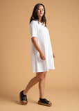 Good Tee Dress - White