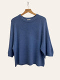 3/4 SLEEVE RAGLAN ALPACA SWEATER nais Paris