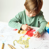 Coloring Scrolls - Jungle