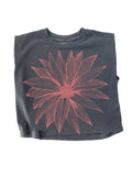 Big Flower Maisie Heavyweight Muscle Tee