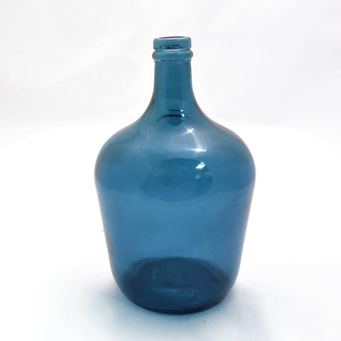 Garrafa Demijohn Bottle Vase : Petrol BIG BLUE