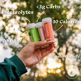 Electrolyte Hydration Tablets in 3 Natural Flavors + Display