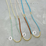 Lithe Beaded Necklace - either color