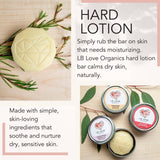 Orange Cream Organic Hard Lotion Bar