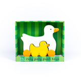 Duck Big & Little Wooden Roller