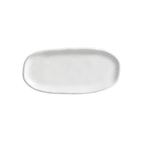 Shallow Oval Platter Small 9.06 x 4.33" New White
