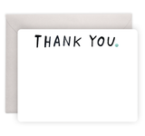 Thank You Flat Notes | Boxed Notecards Stationery