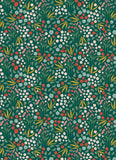 Dancing Blooms Tea Towel