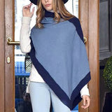 ROMA PONCHO - CASHMERE BLEND