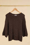 3/4 SLEEVE RAGLAN ALPACA SWEATER nais Paris