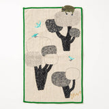 Japanese embroidered cotton towel