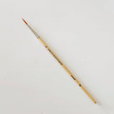 Watercolor paintbrush set of five wood brushes