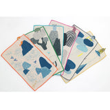 Japanese embroidered cotton towel