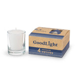 Unscented Votive Candles | 4-Count Box