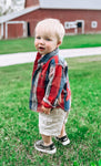 Kids bleached flannels- kid